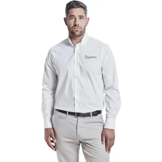 Mens Long Sleeve Sheffield Main White